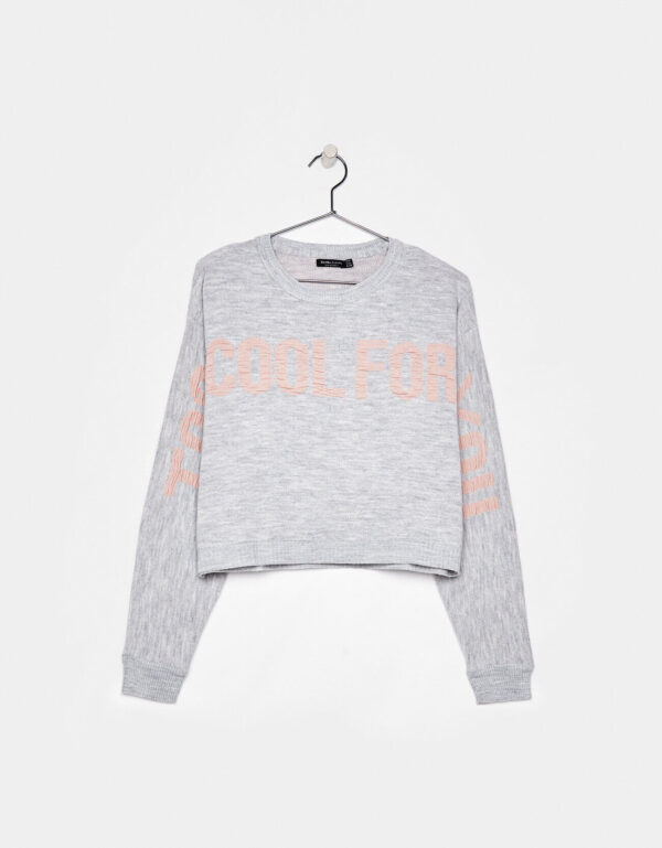 Hoodie with slogan - Image 9